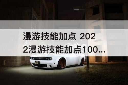 漫游技能加点 2022漫游技能加点100级