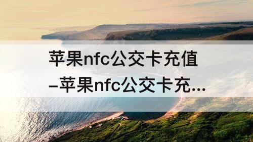 苹果nfc公交卡充值-苹果nfc公交卡充值 青岛