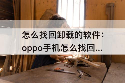 怎么找回卸载的软件：oppo手机怎么找回卸载的软件下载