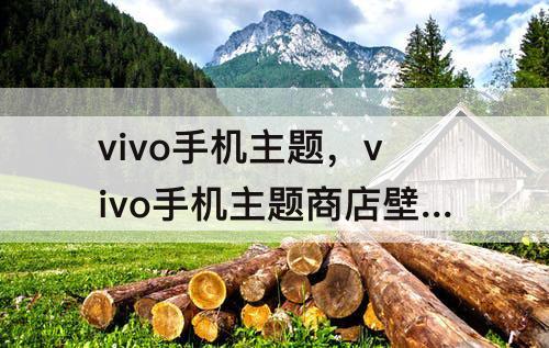 vivo手机主题，vivo手机主题商店壁纸保存位置