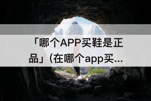 「哪个APP买鞋是正品」(在哪个app买鞋是正品)