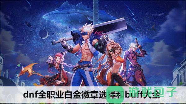 dnf全职业白金徽章选择和buff大全