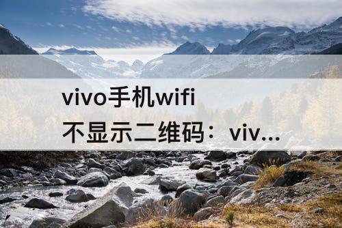 vivo手机wifi不显示二维码：vivo手机wifi不显示二维码扫一扫