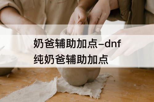 奶爸辅助加点-dnf纯奶爸辅助加点