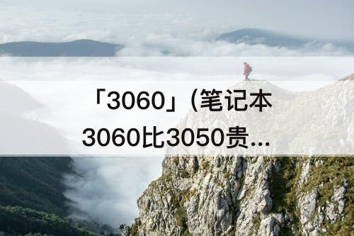 「3060」(笔记本3060比3050贵1000值么)