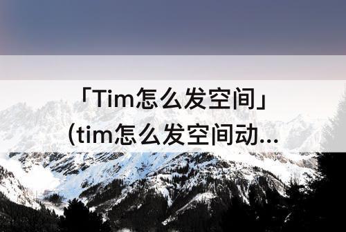 「Tim怎么发空间」(tim怎么发空间动态)