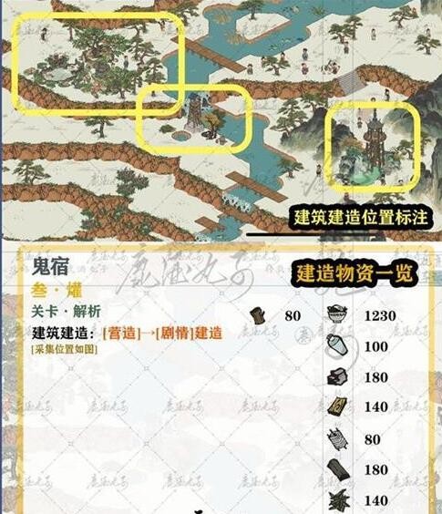 《江南百景图》鸡鸣山鬼宿关卡三爟攻略