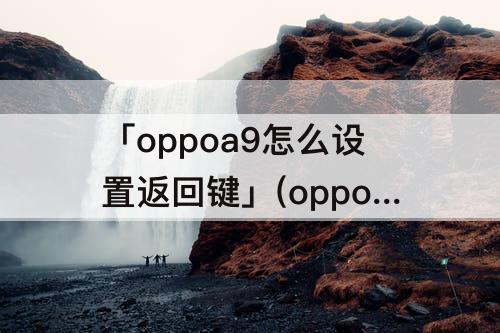 「oppoa9怎么设置返回键」(oppoa9怎么设置返回键在桌面)