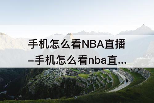 手机怎么看NBA直播-手机怎么看nba直播视频直播