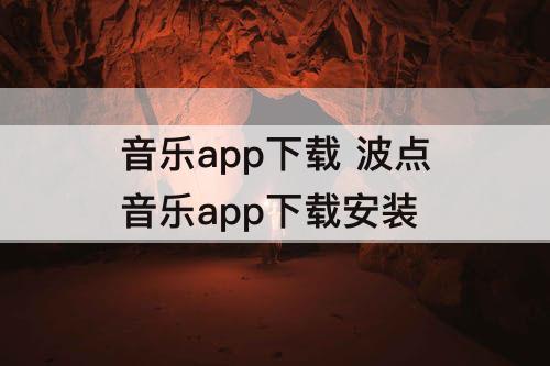 音乐app下载 波点音乐app下载安装