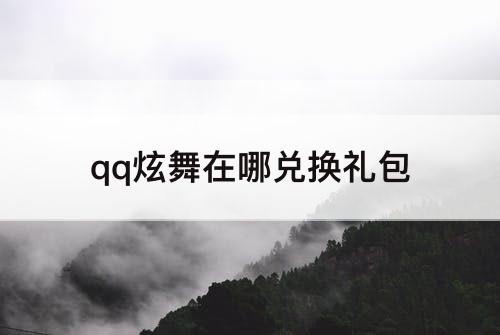 qq炫舞在哪兑换礼包