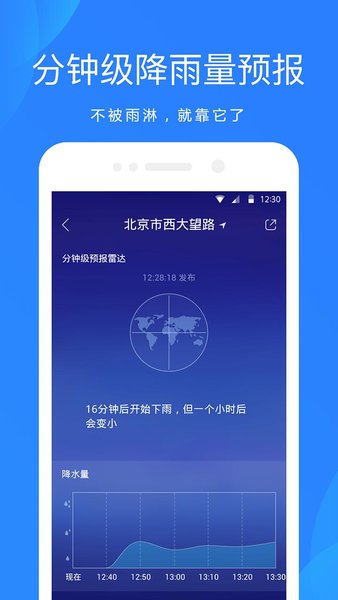 天气预报app