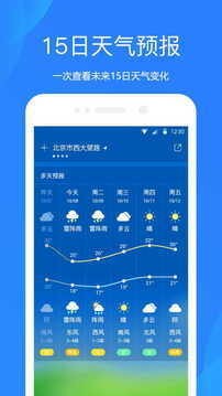 天气预报下载2021最新版