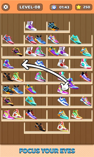 鞋子分类(Shoe  Sort)